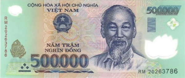 Vietnam 500000 dong 2020