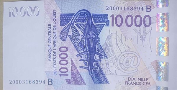 Benin 10000 francs 2020