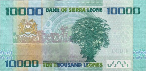 Sierra Leone 10,000 leones 2020