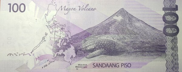 Philippines 100 peso 2019J