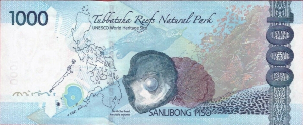 Philippines 1000 peso 2019F
