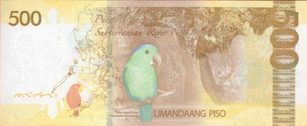 Philippines 500 peso 2019F