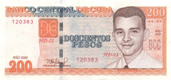 Cuba 200 peso 2020