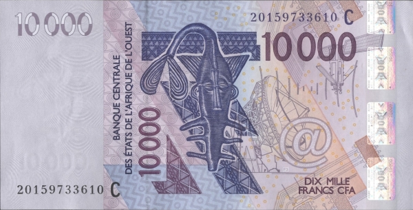 Burkina Faso 10000 francs 2020