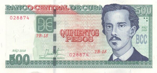 Cuba 500 peso 2018