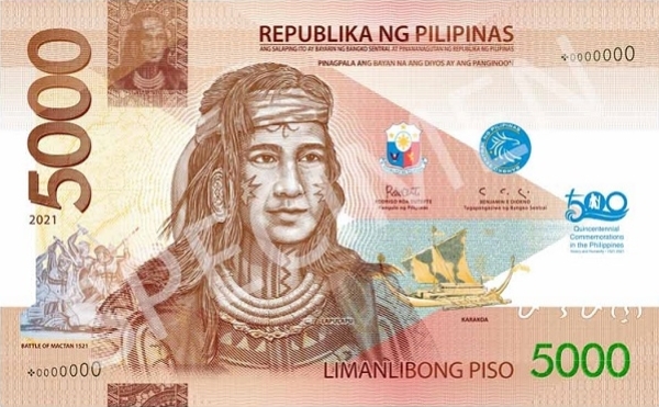 Philippines 5000 peso 2021