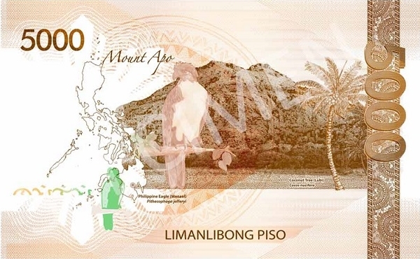 Philippines 5000 peso 2021