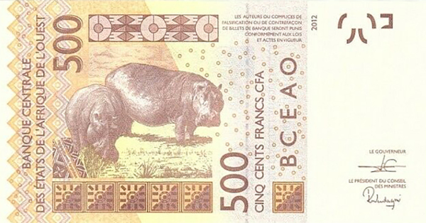 Burkina Faso 500 francs 2020