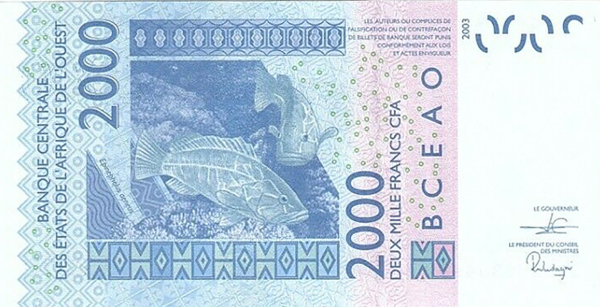Burkina Faso 2000 francs 2020