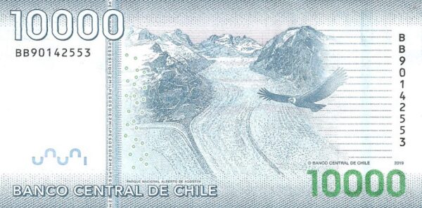 Chile 10,000 pesos 2019