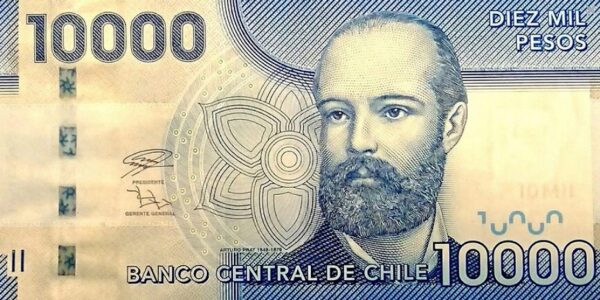 Chile 10,000 pesos 2020
