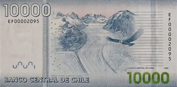 Chile 10,000 pesos 2020