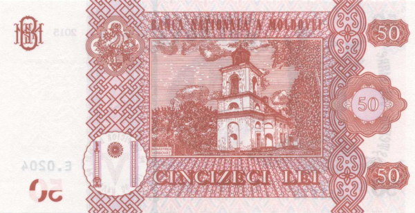 Moldova 50 lei 2020