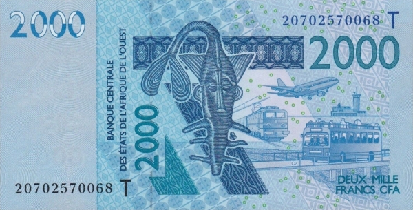 Togo 2000 franc 2020