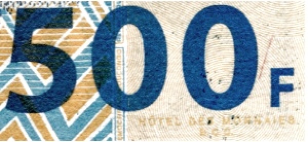 Congo 500 francs 2013