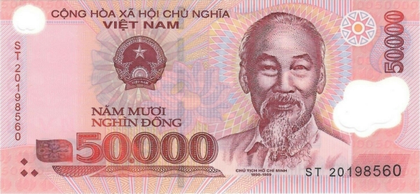 Vietnam 50000 dong 2020