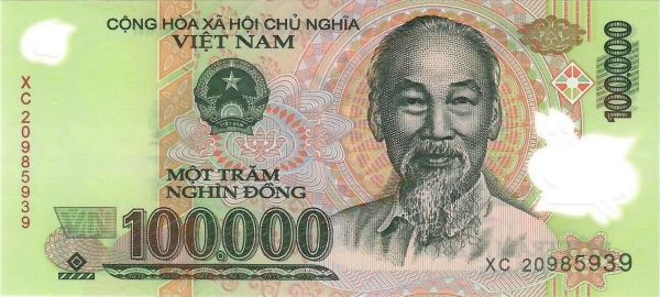 Vietnam 100,000 dong 2020