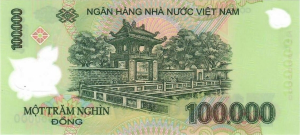 Vietnam 100,000 dong 2020