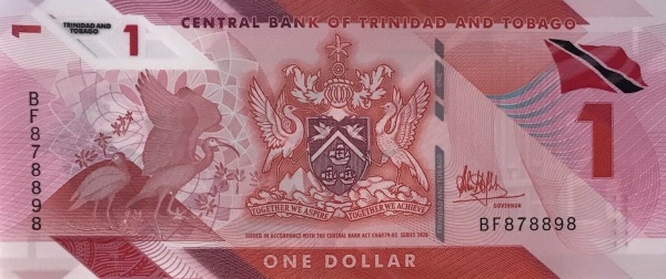 Trinidad and Tobago 1 dollar 2020