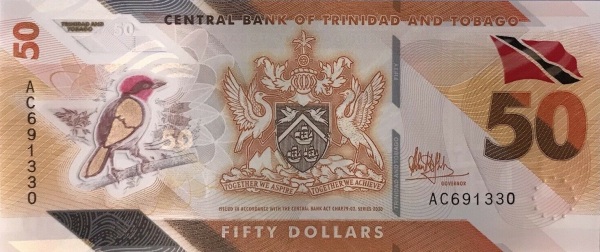Trinidad and Tobago 50 dollars 2020