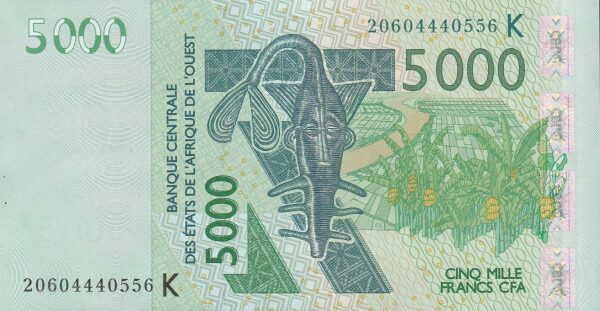 Senegal 5000 francs 2020