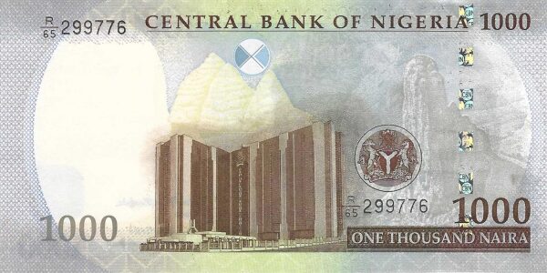 Nigeria 1000 naira 2020