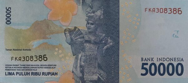 Indonesia 50000 rupiah 2019