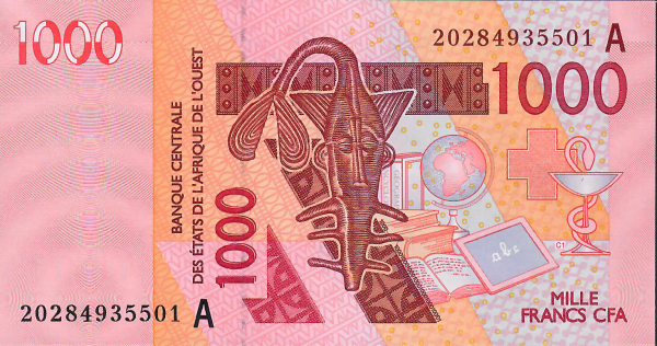 Ivory Coast 10,000 francs 2020