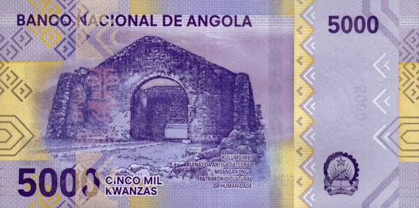 Angola 5000 kwanzas 2020