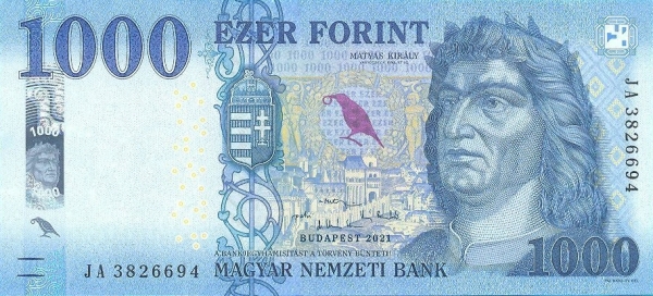 Hungary 1000 forint 2021