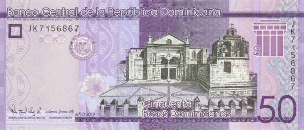 Dominican Republic 50 pesos 2019