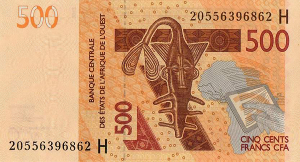 Niger 500 francs 2020