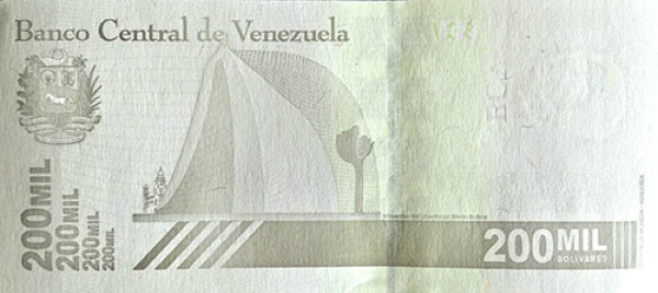 Venezuela 200.000 bolivar 2020