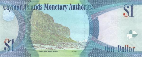 Cayman Islands 1 dollar 2018
