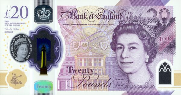 United Kingdom 20 pound 2018