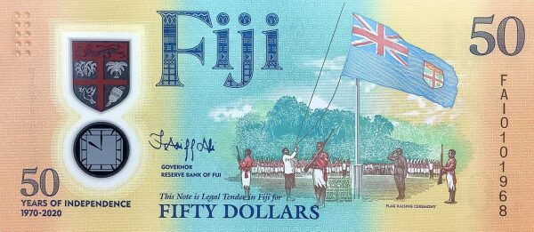 Fiji 50 dollars 2020