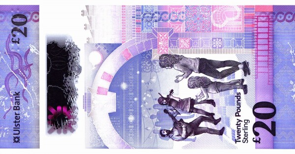Northern Ireland Ulster Bank 20 pound 2019