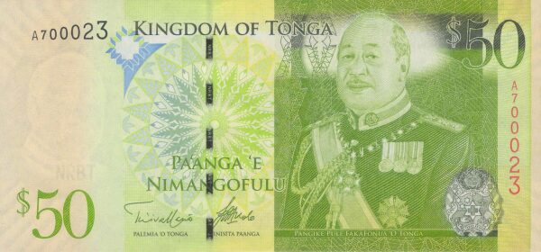 Tonga 50 pa’anga 2018