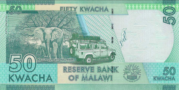 Malawi 50 kwacha 2019