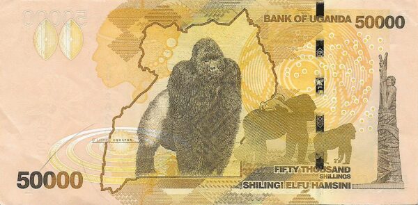 Uganda 50000 shillings 2021