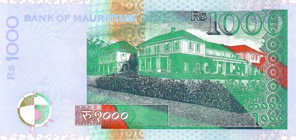 Mauritius 1000 rupees 2020