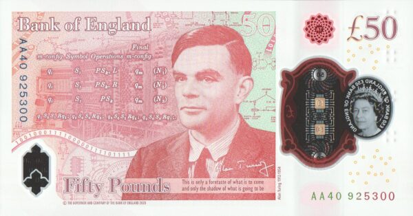 Great Britain 50 pounds 2020
