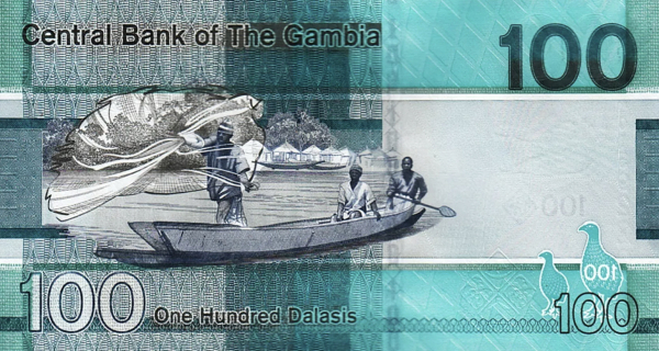 Gambia 100 dalasis 2020