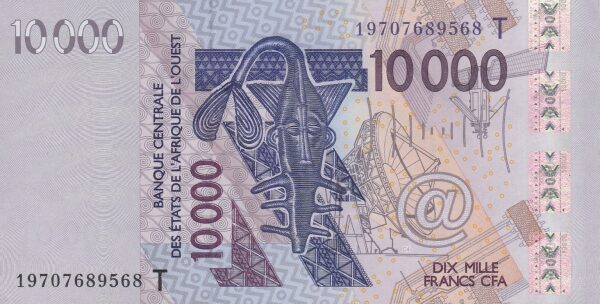 Togo 10000 franc 2019