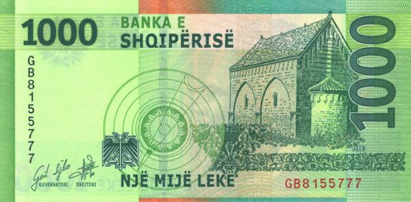 Albanian 1000 Leke 2019