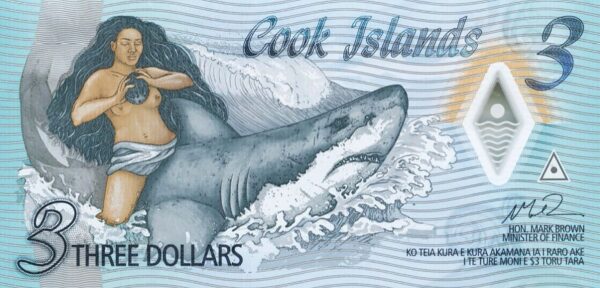Cook Islands 3 Dollars (2021)