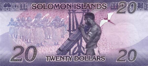 Solomon Islands 20 dollars 2021