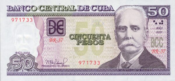 Cuba 50 peso 2020