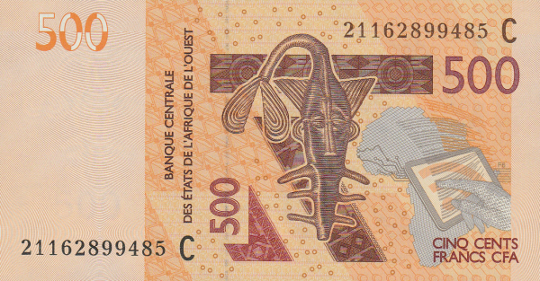 Burkina Faso 500 francs 2021