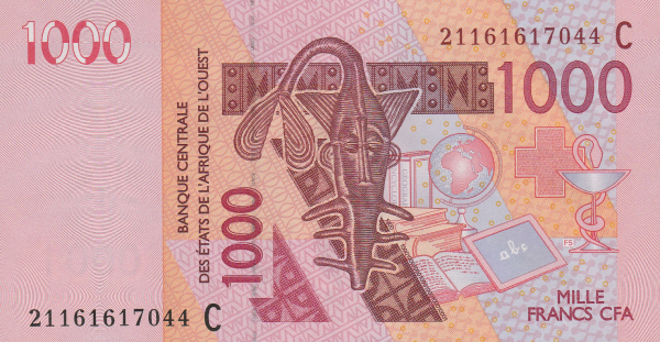 Burkina Faso 1000 francs 2021